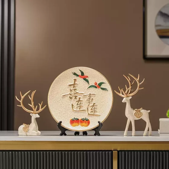 新婚礼物送新人新娘高档实用装饰品摆件送给朋友闺蜜订婚结婚礼品